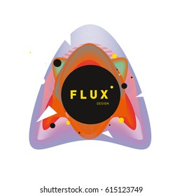 Vector Graphic Background Dynamic Effect. Gradient Abstract Vector Illustration. Design Template. Modern Pattern