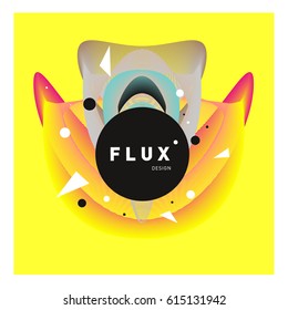 Vector Graphic Background Dynamic Effect. Gradient Abstract Vector Illustration. Design Template. Modern Pattern.