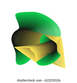 Vector Graphic Background Dynamic Effect. Gradient Abstract Vector Illustration. Design Template. Modern Pattern.