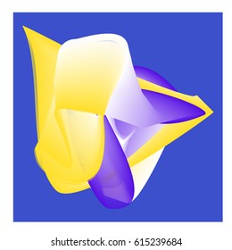 Vector Graphic Background Dynamic Effect. Gradient Abstract Vector Illustration. Design Template. Modern Pattern.