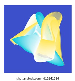 Vector Graphic Background Dynamic Effect. Gradient Abstract Vector Illustration. Design Template. Modern Pattern.