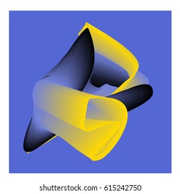 Vector Graphic Background Dynamic Effect. Gradient Abstract Vector Illustration. Design Template. Modern Pattern.