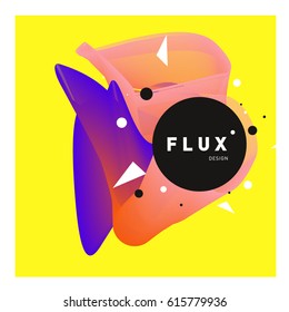 Vector Graphic Background Dynamic Effect. Gradient Abstract Vector Illustration. Design Template. Modern Pattern.