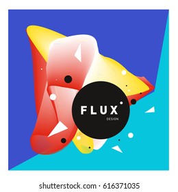 Vector Graphic Background Dynamic Effect. Gradient Abstract Vector Illustration. Design Template. Modern Pattern.
