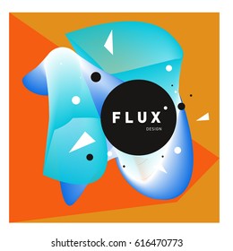 Vector Graphic Background Dynamic Effect. Gradient Abstract Vector Illustration. Design Template. Modern Pattern.