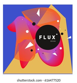 Vector Graphic Background Dynamic Effect. Gradient Abstract Vector Illustration. Design Template. Modern Pattern.