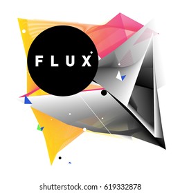 Vector Graphic Background Dynamic Effect. Gradient Abstract Vector Illustration. Design Template. Modern Pattern.