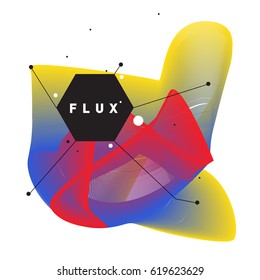 Vector Graphic Background Dynamic Effect. Gradient Abstract Vector Illustration. Design Template. Modern Pattern.