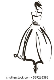 Fashion Design Sketch High Res Stock Images Shutterstock