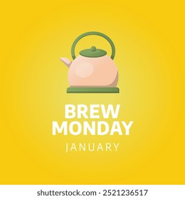 vector graphic of Brew Monday ideal for Brew Monday celebration.