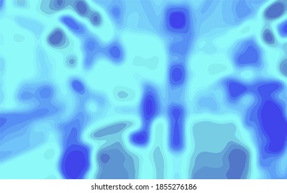 Vector graphic of Bright blue abstract texture background design. Blue abstract colors and blurred background. Good for banner of websites, wallpaper, background etc. No gradient. No transparent.
