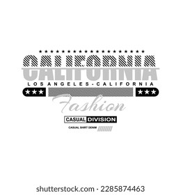 vector graphic california is city modern