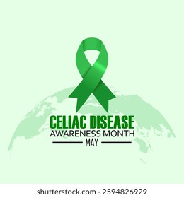 Vector graphic of Celiac Disease Awareness Month for Celiac Disease Awareness Month celebration.