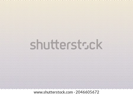 Vector graphic of chevrons pattern background in soft color. Vector certificate texture. Texture for certificate, banknote, money design, currency, note, check, ticket, reward, gift voucher etc.
