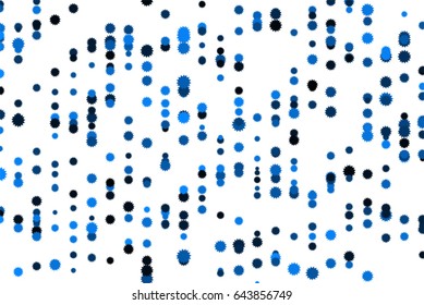 Vector graphic. Colored abstract overlapping star shape pattern. Good for web page, wallpaper, graphic design, catalog, texture or background.