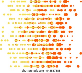 Vector graphic. Colored abstract overlapping circles, bubbles, sphere or ellipses shape pattern. Good for web page, wallpaper, graphic design, catalog, texture or background.