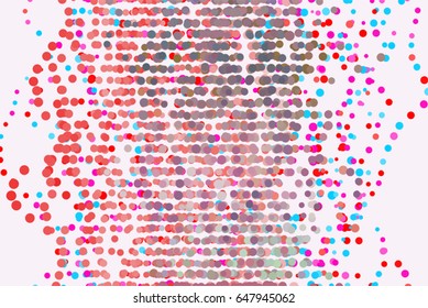 Vector graphic. Colored abstract overlapping circles, bubbles, sphere or ellipses shape pattern. Good for web page, wallpaper, graphic design, catalog, texture or background.