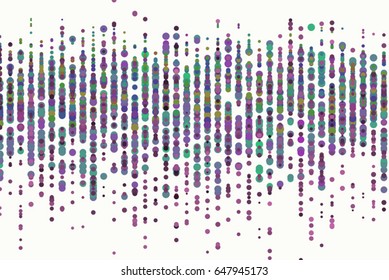 Vector graphic. Colored abstract overlapping circles, bubbles, sphere or ellipses shape pattern. Good for web page, wallpaper, graphic design, catalog, texture or background.