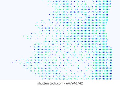 Vector graphic. Colored abstract overlapping circles, bubbles, sphere or ellipses shape pattern. Good for web page, wallpaper, graphic design, catalog, texture or background.