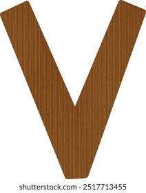 Vector graphic of corduroy textured font. Best for vintage decorative design.