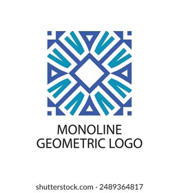 Vector graphic creative line alphabet logotype symbol or Letter X logo