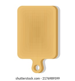 Vector graphic of Cutting Board. Good for Icon, sticker, clipart, game assests, children illustration, etc.	
