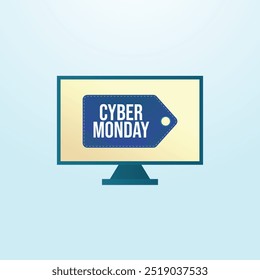 Vektorgrafik von Cyber Monday ideal für Cyber Monday Feiern.