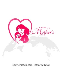vector graphic of Mother’s Day ideal for Mother’s Day celebration