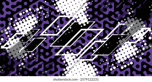 A vector graphic depicting abstract stripe racing designs suitable for vehicle decal wraps, race cars, rally vehicles, adventure themes, and livery designs