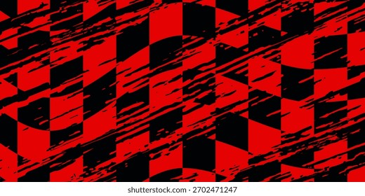 A vector graphic depicting abstract stripe racing designs suitable for vehicle decal wraps, race cars, rally vehicles, adventure
