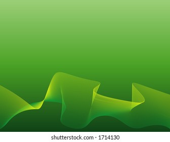 vector graphic depicting line wave string ribbons