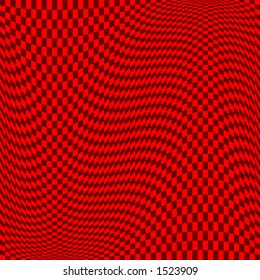 vector graphic depicting op art/pop art checkerboard pattern background