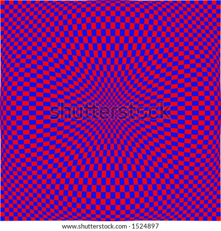 vector graphic depicting op art/pop art checkerboard pattern background