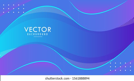Vector graphic design Fluid Liquid Wave Premium modern Abstract Dynamic Wave Light Purple Background Wallpaper Premium Vector, for business, company, Advertising with blank space Text template,