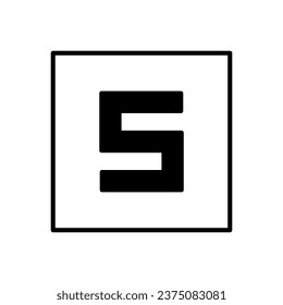 Diseño gráfico vectorial del título del icono en estilo glifo. Perfecto para usar la aplicación UI, la interfaz de usuario Web, la instrucción, etc.