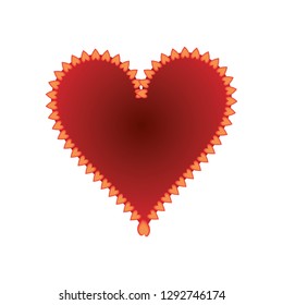 Vector graphic design love for valentine day