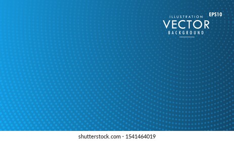 vector graphic design modern Blue Calm Gradient background wallpaper for business with blank text space side template