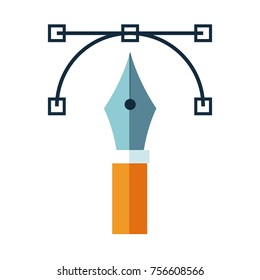 Vector graphic design symbol