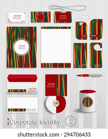 Vector graphic design for your company. Creative template design 