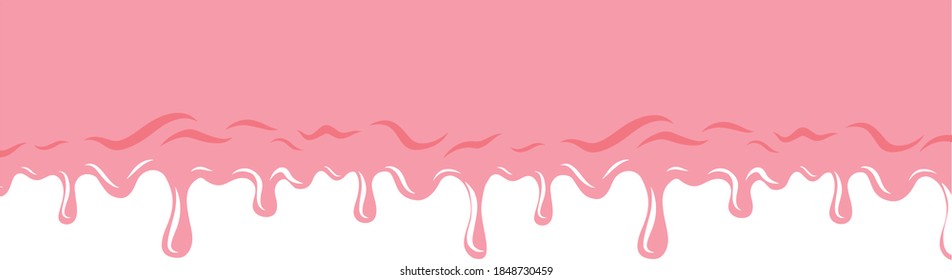 Pink Ice Cream Texture Pattern Wallpaper Stock Vector (royalty Free 