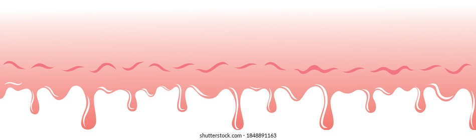 dibujo gráfico vectorial del fondo de la crema de mermelada de mermelada