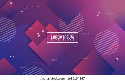Vector graphic Dynamic background texture with modern geometric shapes concept with color gradations Perfect for Wallpaper, Textile, Web, cover, Backgrounds, greeting cards etc.