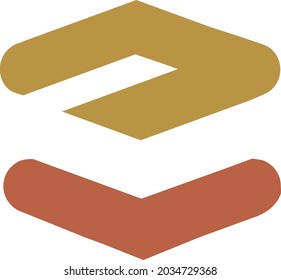 vector  graphic of e logo. Suitable for education or e learning.