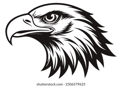 Vector graphic of eagle icon