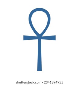 Vector graphic of the Egyptian Ankh symbol