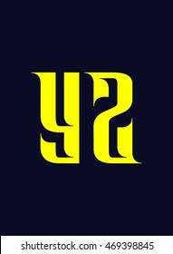 Vector graphic elegant and stylish letters 
