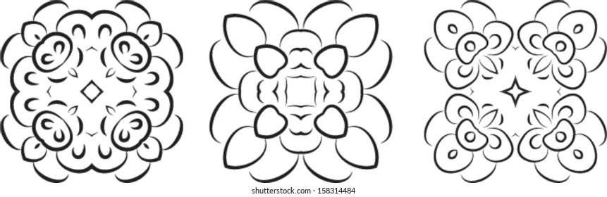  vector graphic elements for design 