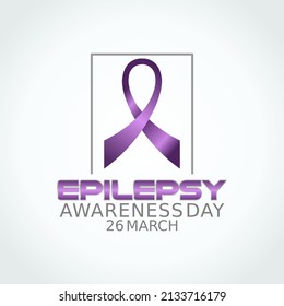 vector graphic of epilepsy awareness day good for epilepsy awareness day celebration. flat design. flyer design.flat illustration.