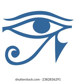 Vector graphic of the eye of Horus