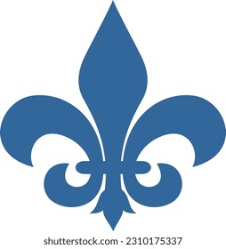 Vector graphic of Fleur de Lis